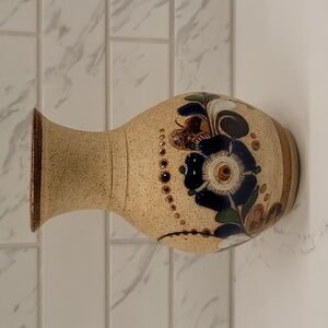 Vintage Tonala Mexican Pottery Vase
